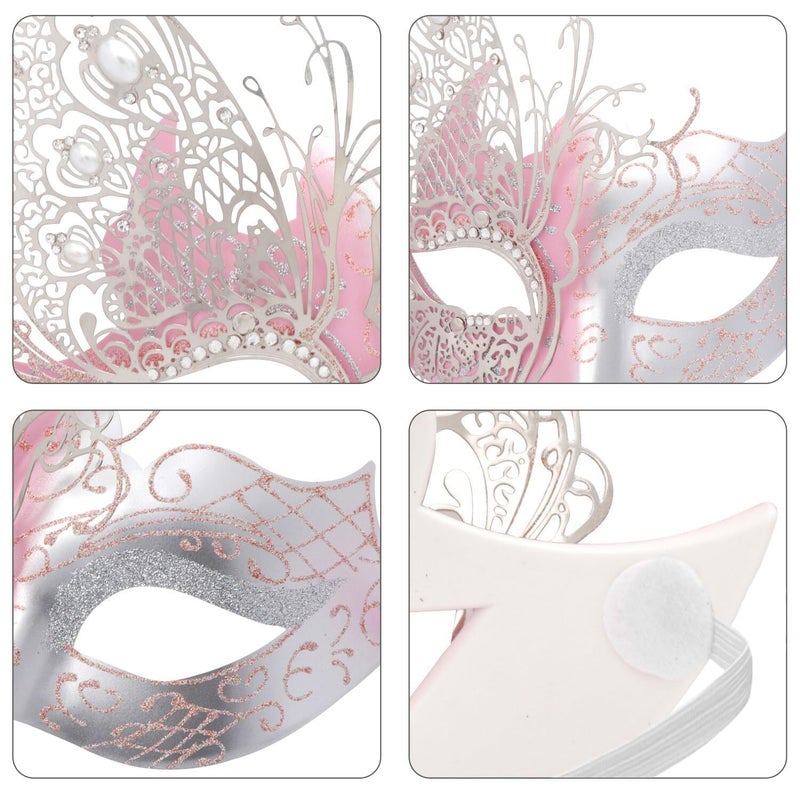 Coddsmz Mysterious Venetian Butterfly Lady Masquerade Halloween Party Mask Evening Prom Ball Mask Bar Mardi Gras Masks for Women Girls Carnival Masks Christmas Costumes Accessory - Image 4